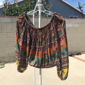 Novella Royale // Printed Long Sleeve Top